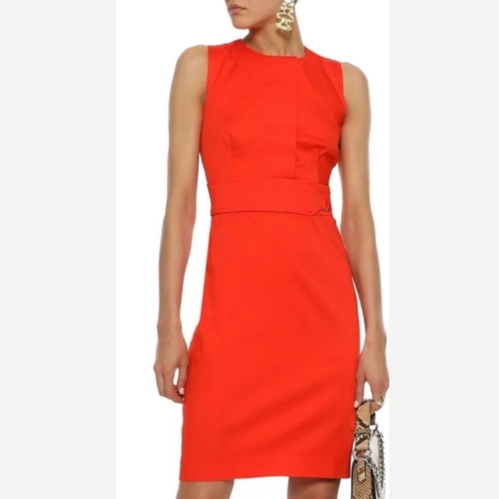 NWT Size Medium Donna Karan stretch cotton dress